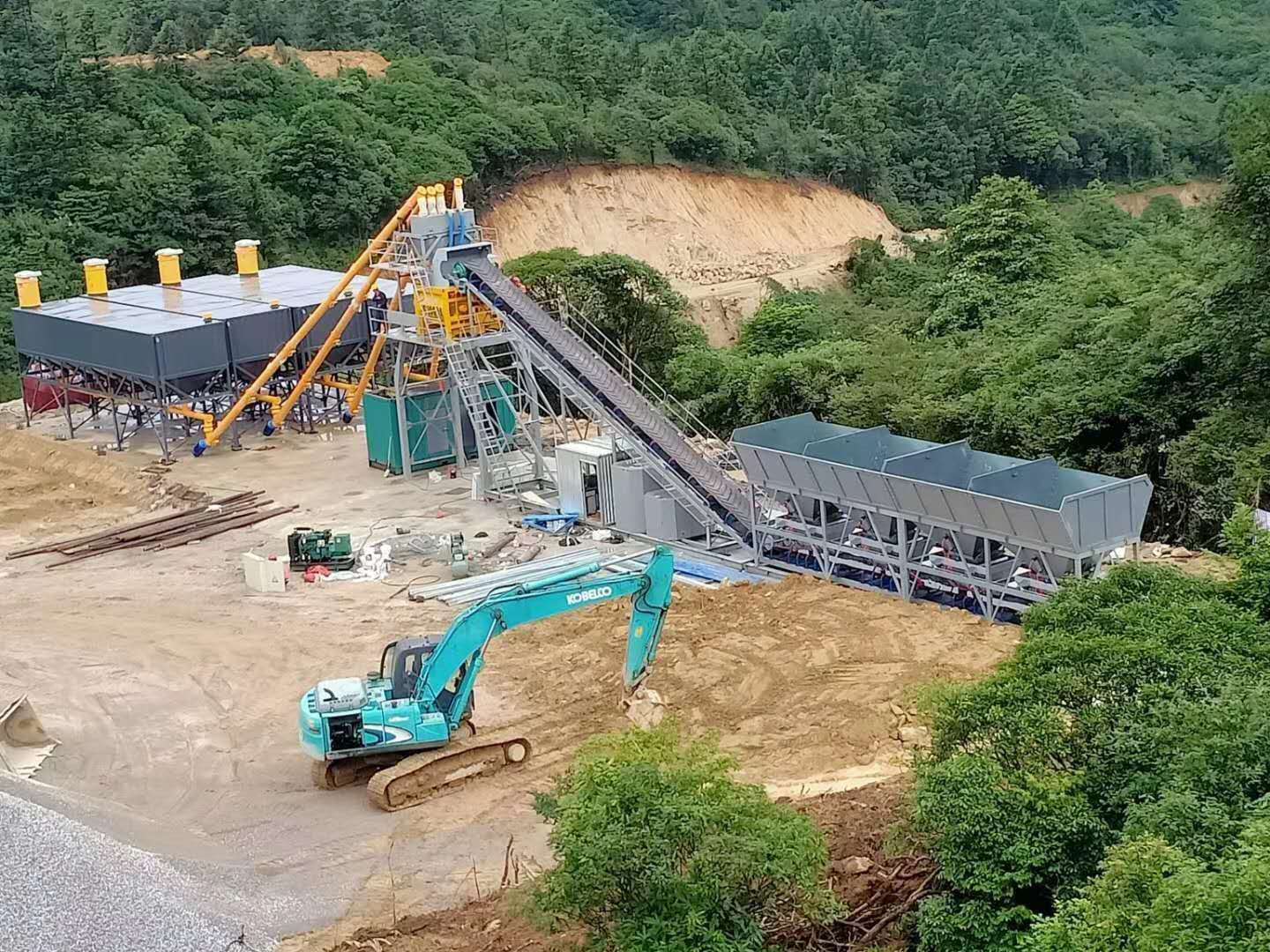 （免基礎）可移動混泥土攪拌站